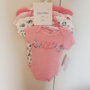 Calvin Klein Baby-Girls Baby Girls 5 Pieces Pack